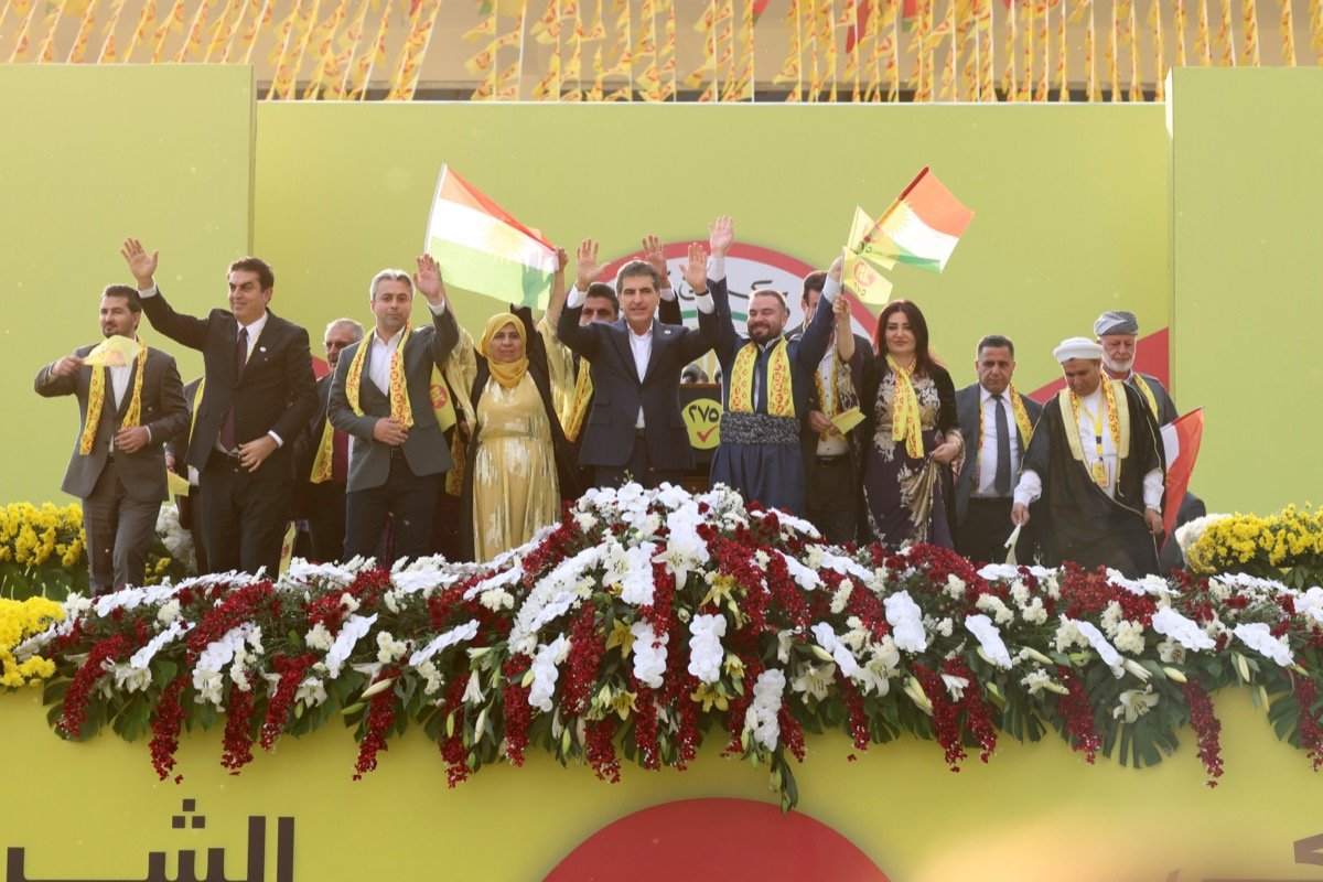 Campaign Rally in Akre