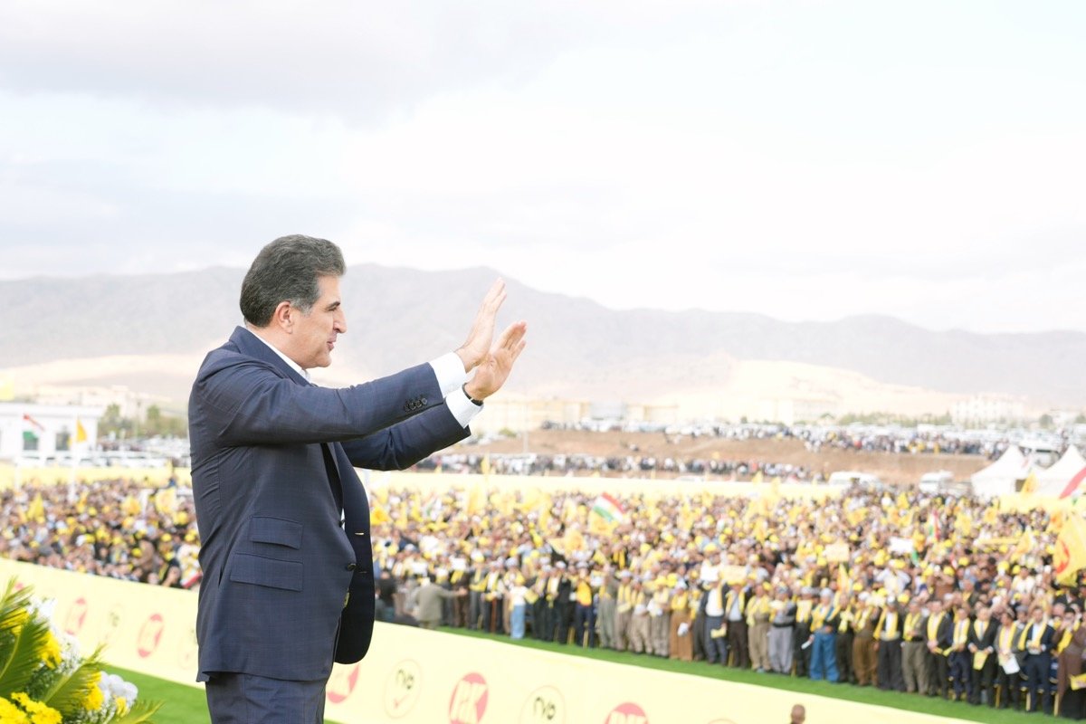 Campaign Rally in Akre